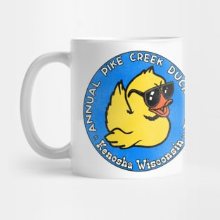 Annual Pike Creek Duck Race Kenosha Wisconsin Mug